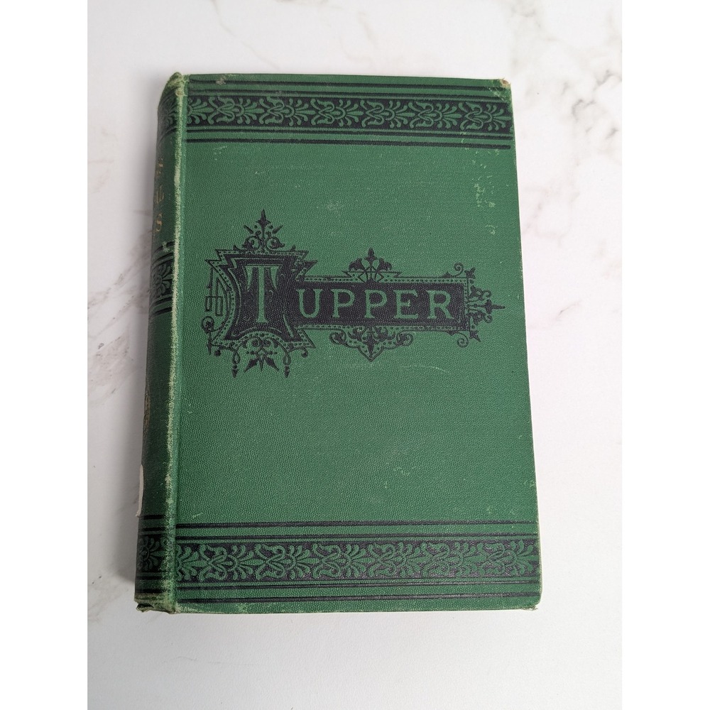 1876 Martin Farquhar Tupper Complete Poetical Works World Edition Green Book